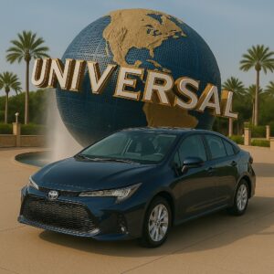 Toyota Corolla Azul Escuro — Viva a Flórida com Estilo e Conforto