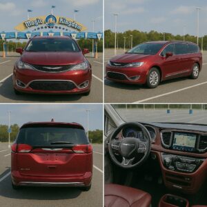 Chrysler Pacifica Vermelha – Versatilidade com Estilo e Conforto
