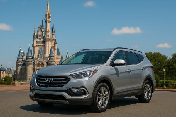 Hyundai Santa Fé 2016 Cinza – Espaço, Estilo e Versatilidade em Orlando - Image 2