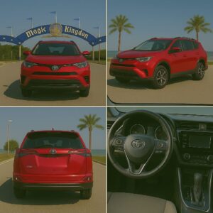 Toyota RAV4  Vermelha – Design Marcante e Versatilidade para Suas Aventuras